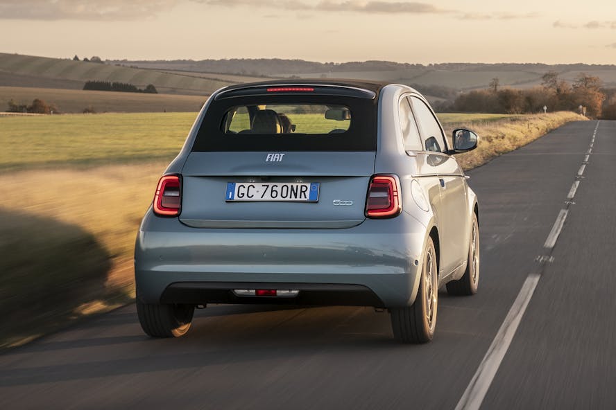 Fiat 500C rear