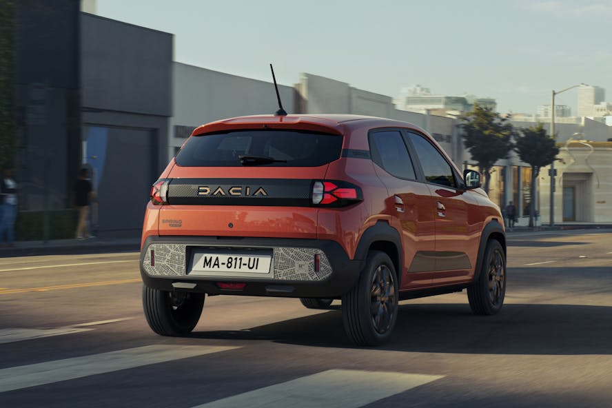 Dacia Spring rear 2024