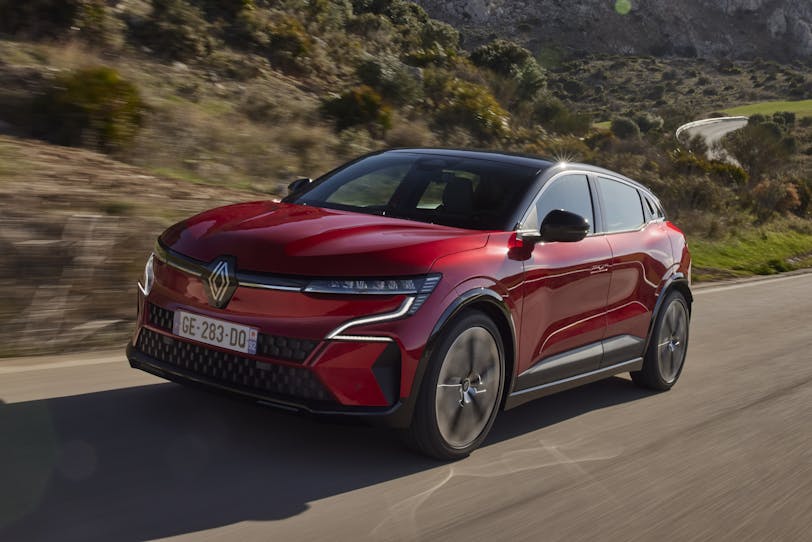 Renault Megane E-Tech red