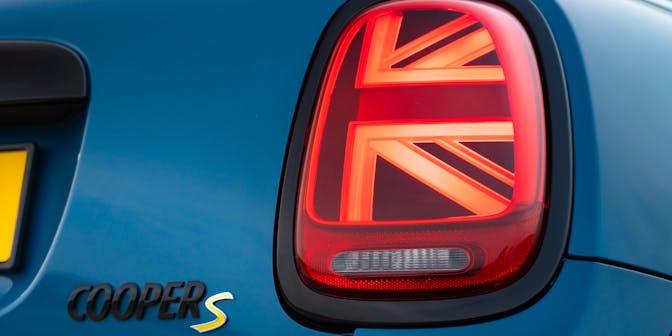 MINI Electric rear light cluster