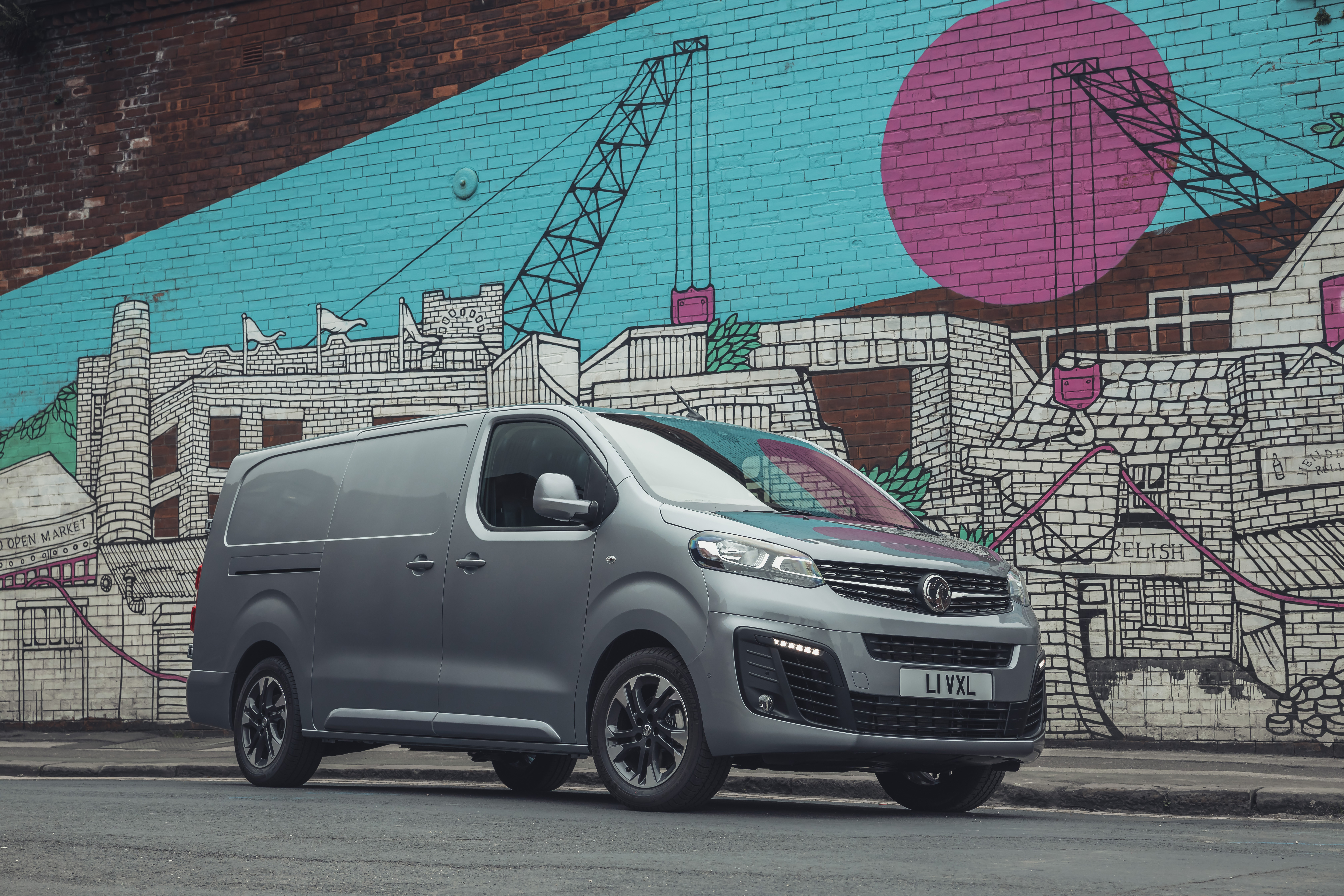 Vauxhall vivaro-e electric van