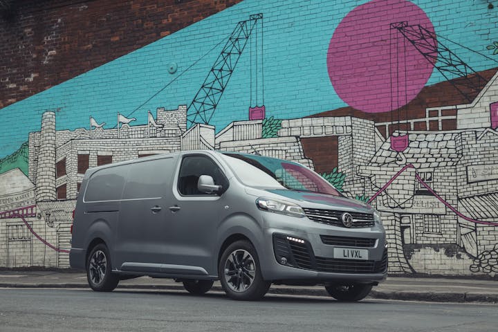 Vauxhall vivaro-e electric van