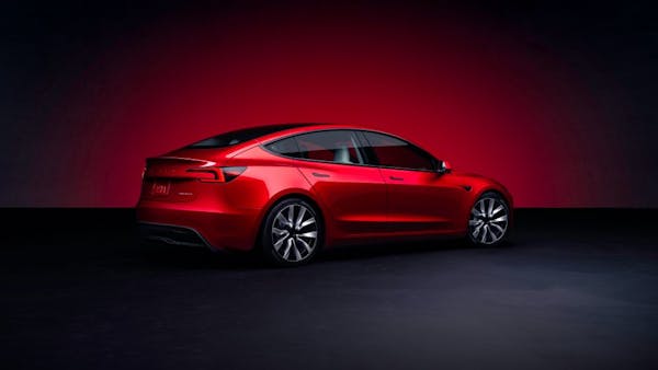 Tesla Model 3 rear