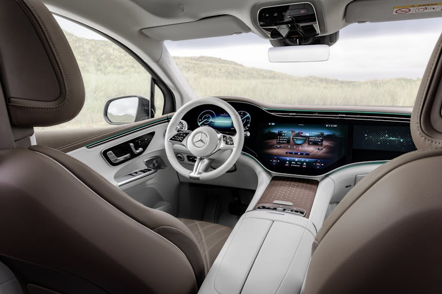 Mercedes-Benz EQE SUV interior