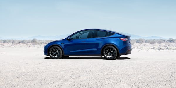 Tesla Model Y static shot