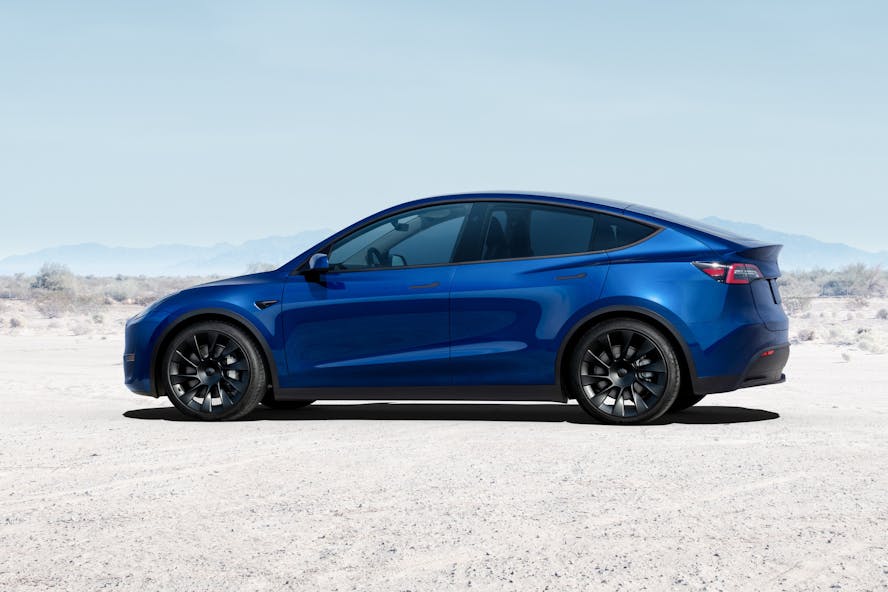 Tesla Model Y static shot