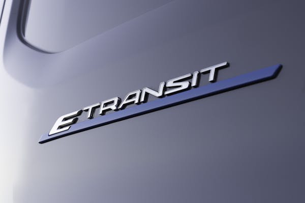 Ford e-Transit badge