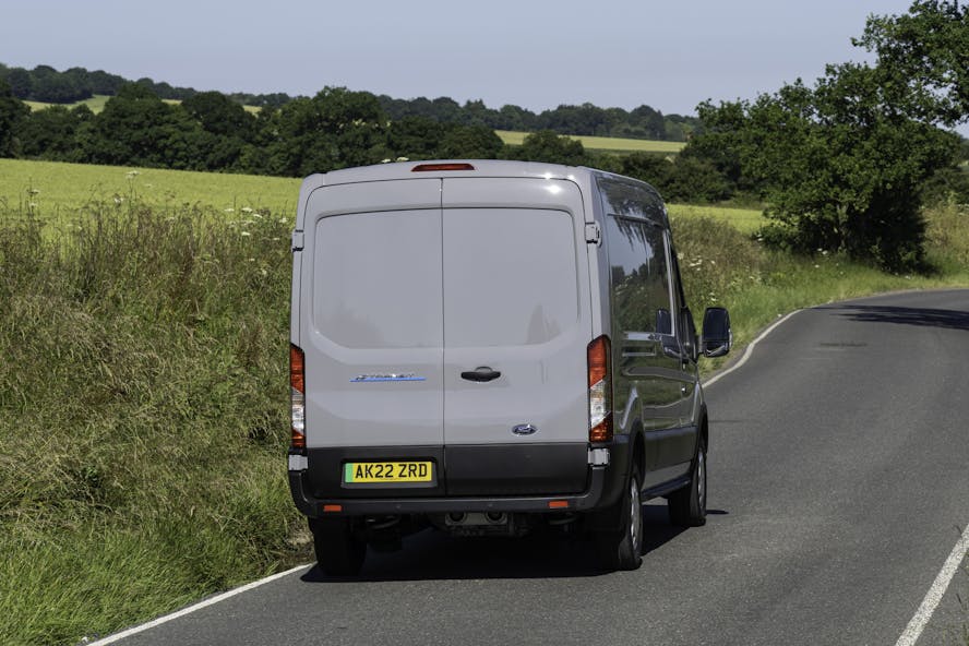 Ford e-Transit rear