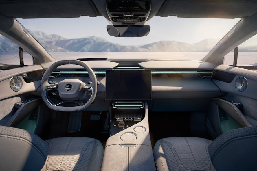 Lotus Eletre interior