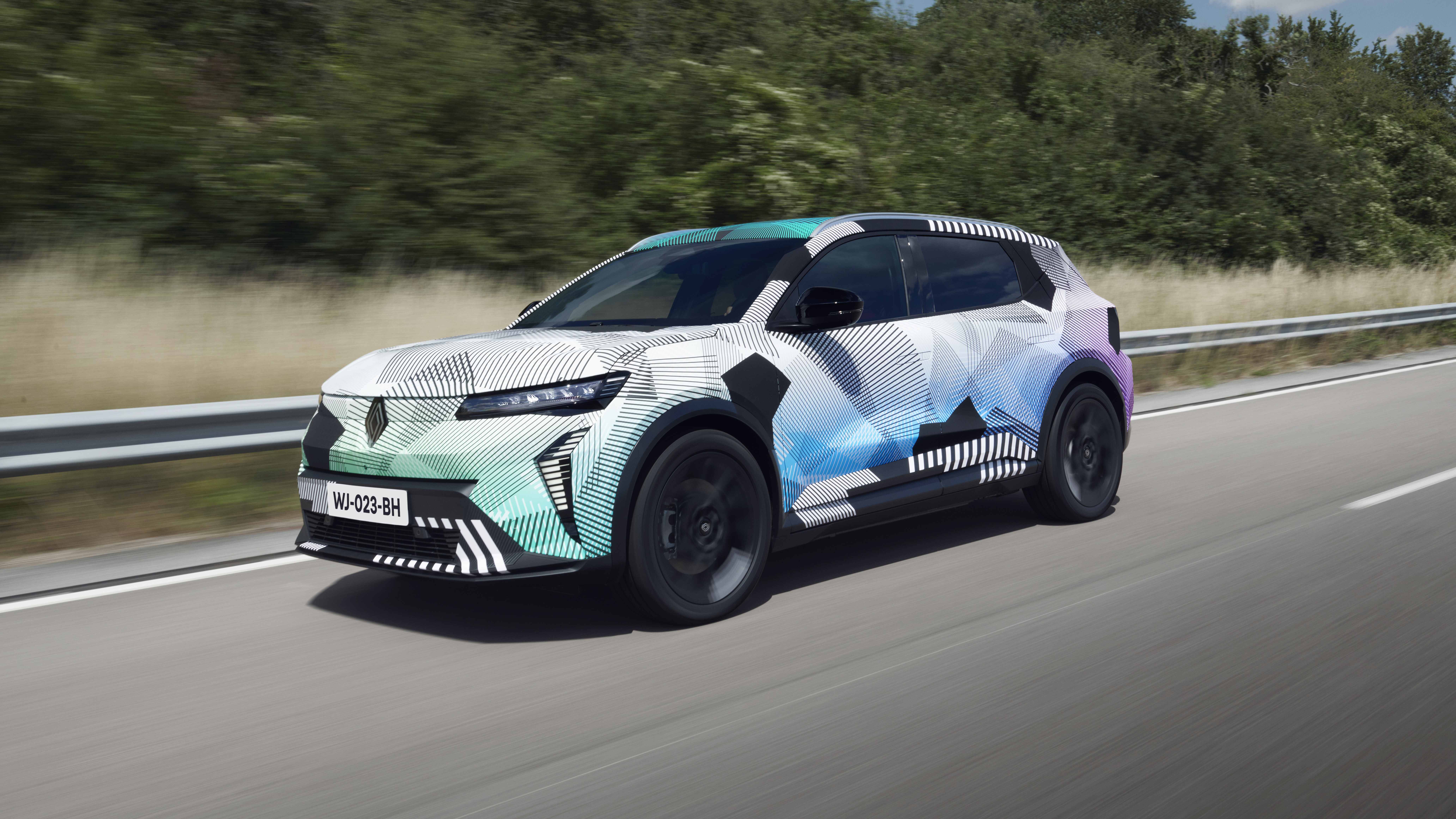 First Glimpse Of Renault Scenic E-Tech | DriveElectric