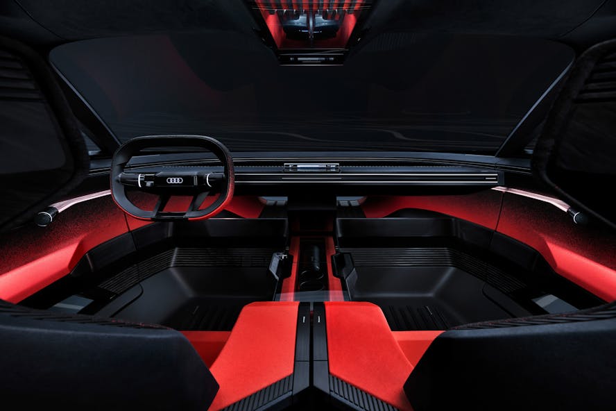 Audi activesphere concept ev interior