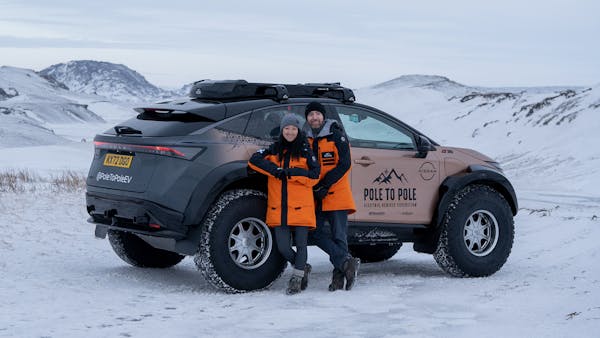 Nissan Ariya Pole-to-Pole expedition