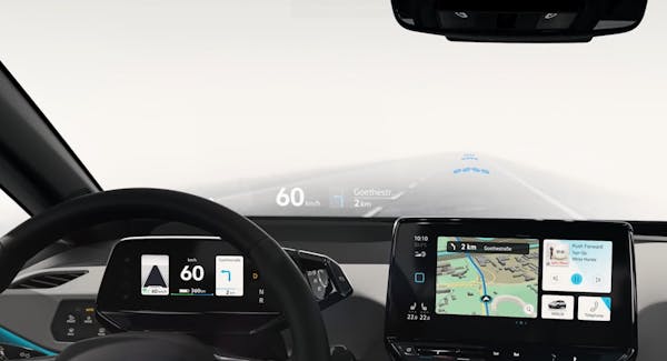 Volkswagen ID.3 Head-up display feature
