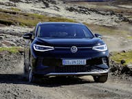 Volkswagen ID.4 electric car off road