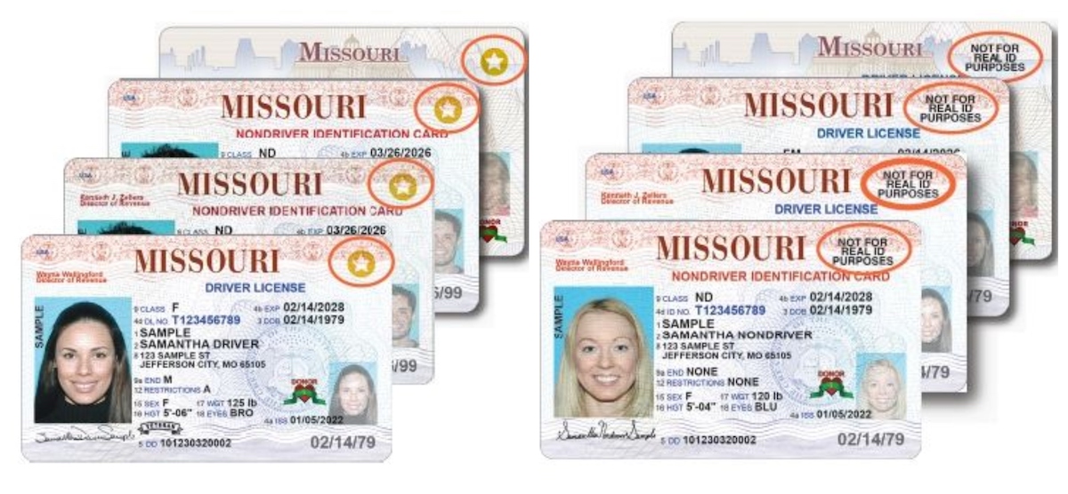issue date on old missouri driver license