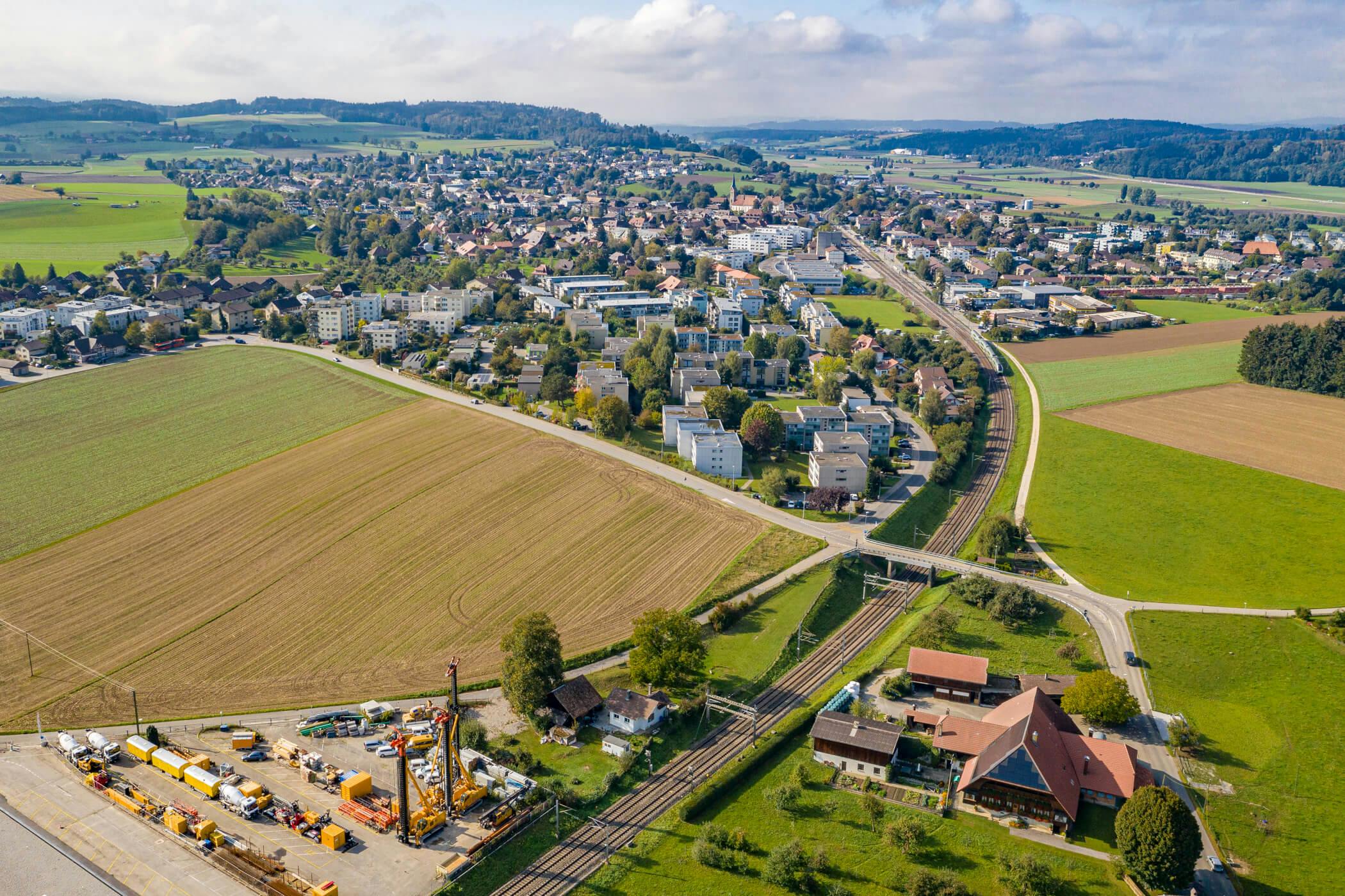 Drohnenvideo Bern Biel Schweiz