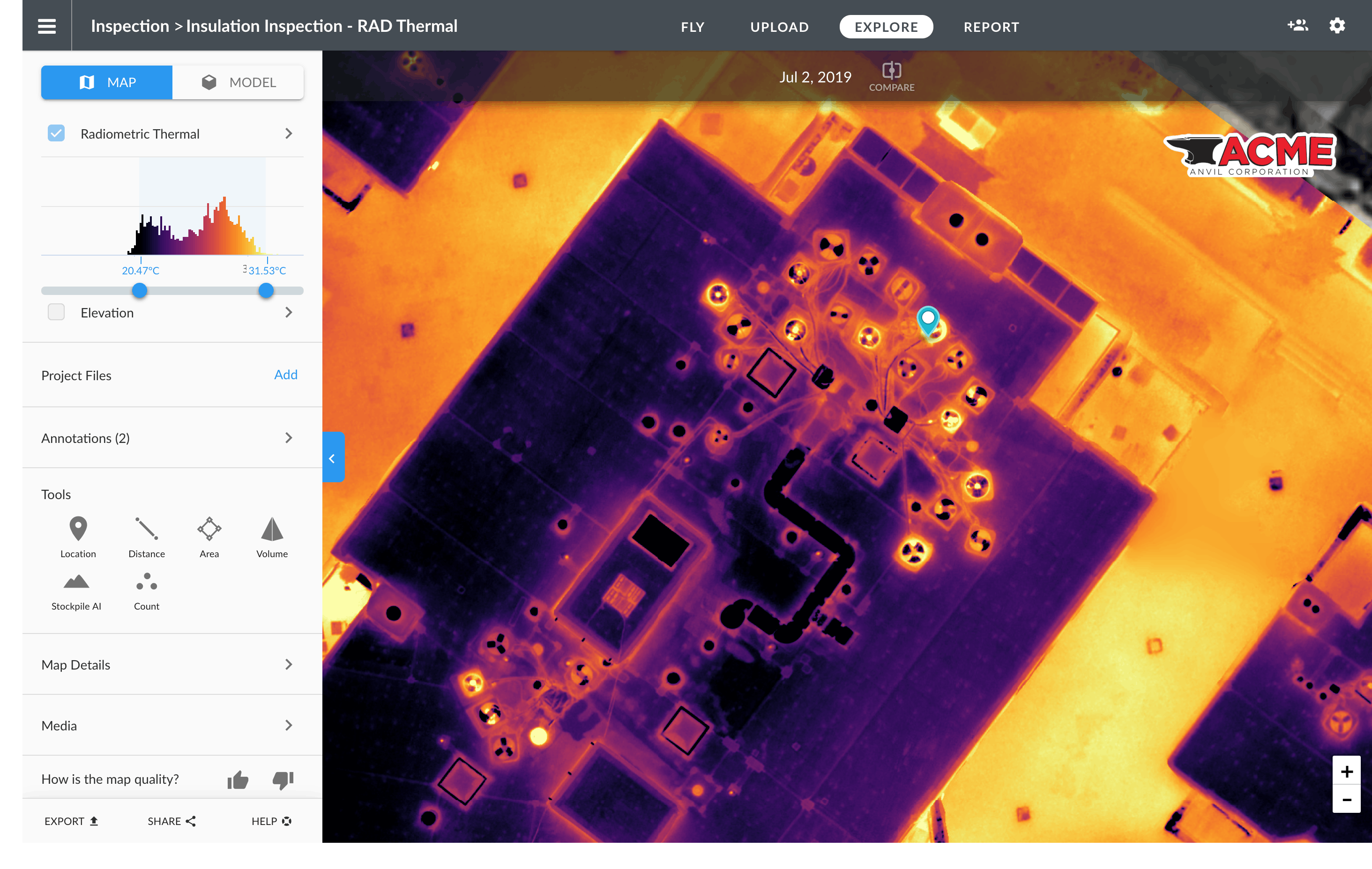 Drone Roof Inspection Software Aerial Roof Inspection DroneDeploy