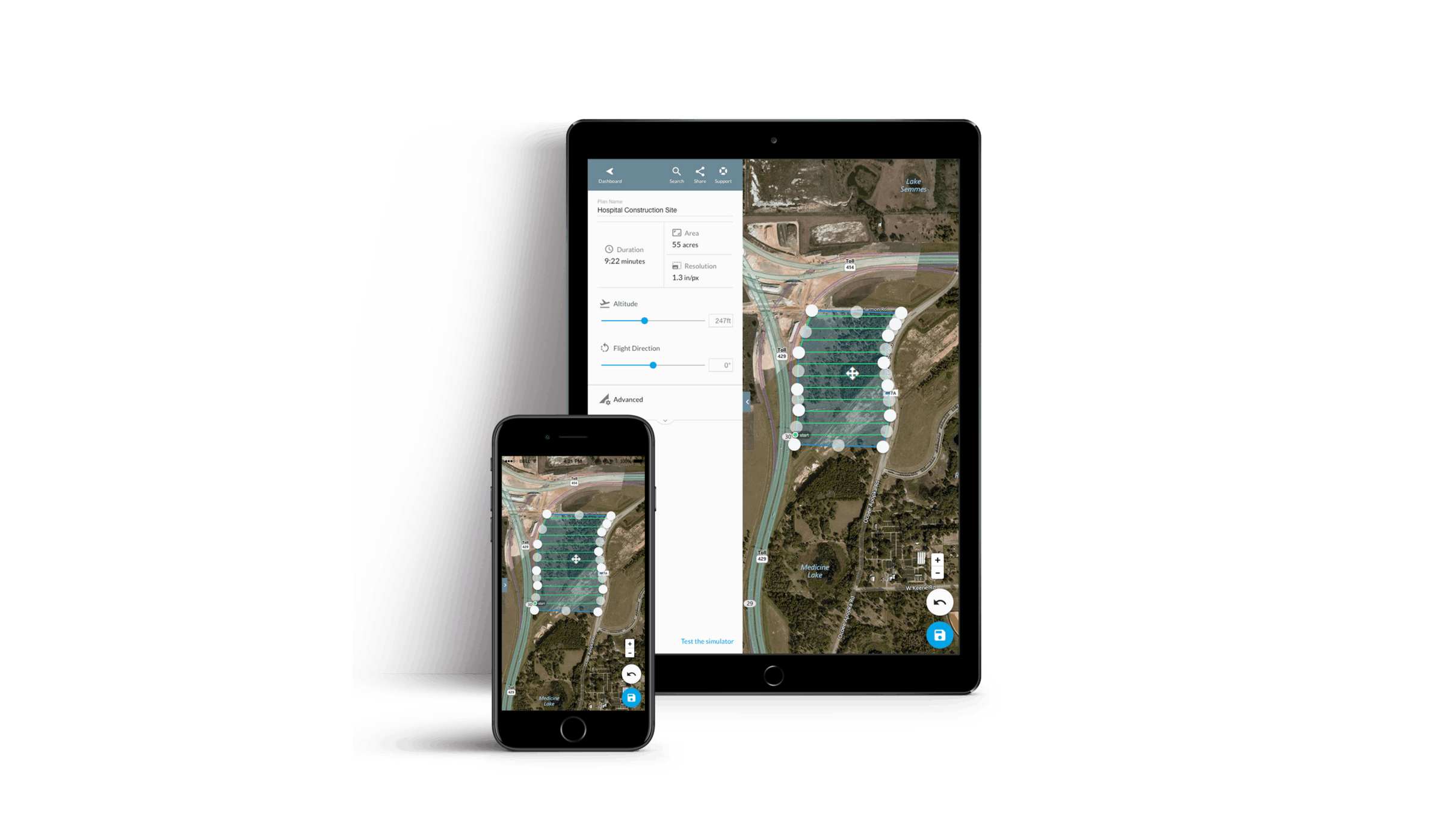 Update to the latest version of the DroneDeploy mobile flight app