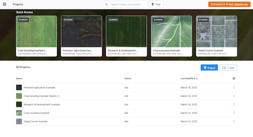 Agriculture On-Boarding with DroneDeploy