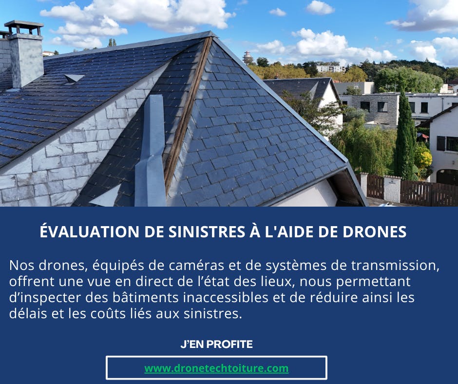 Évaluation de sinistres à l’aide de drones en Saône-et-Loire, dans l'Ain et les régions lyonnaises.