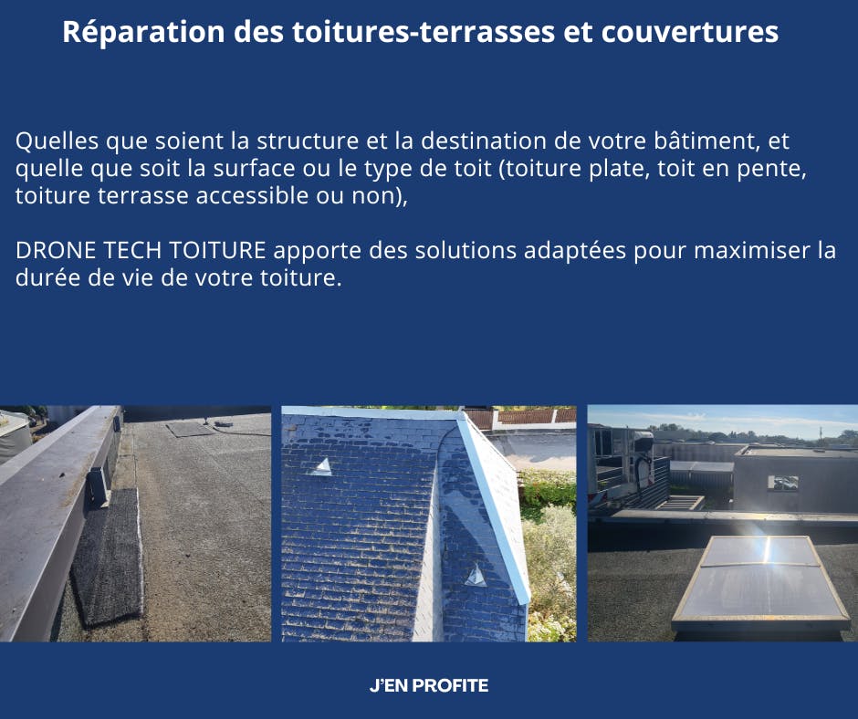 Réparation des toitures-terrasses et couvertures dans les régions de Saône-et-Loire et de l'Ain