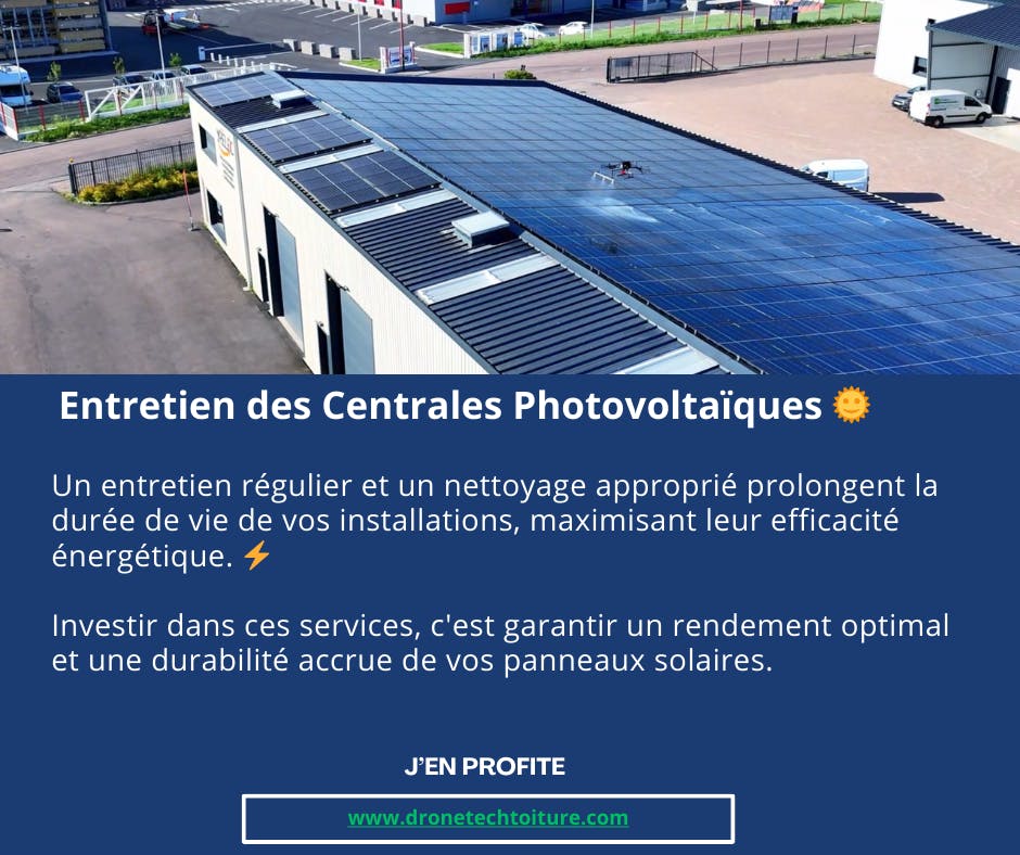 Maintenance des Panneaux et Toitures Photovoltaïques en Saône-et-Loire, dans l'Ain et les régions lyonnaises.