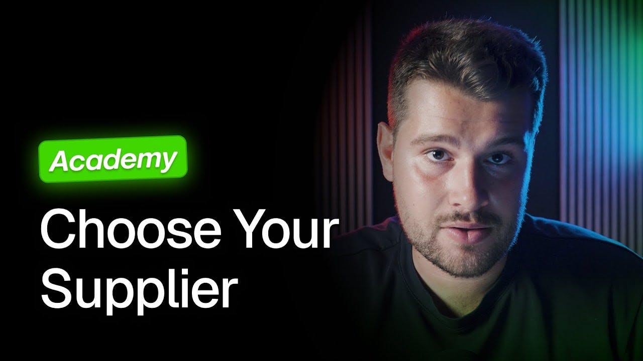 How to choose your supplier ?