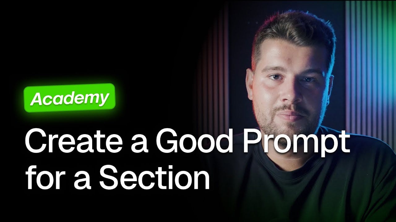 Create a Good Prompt for Your Dropmagic Sections