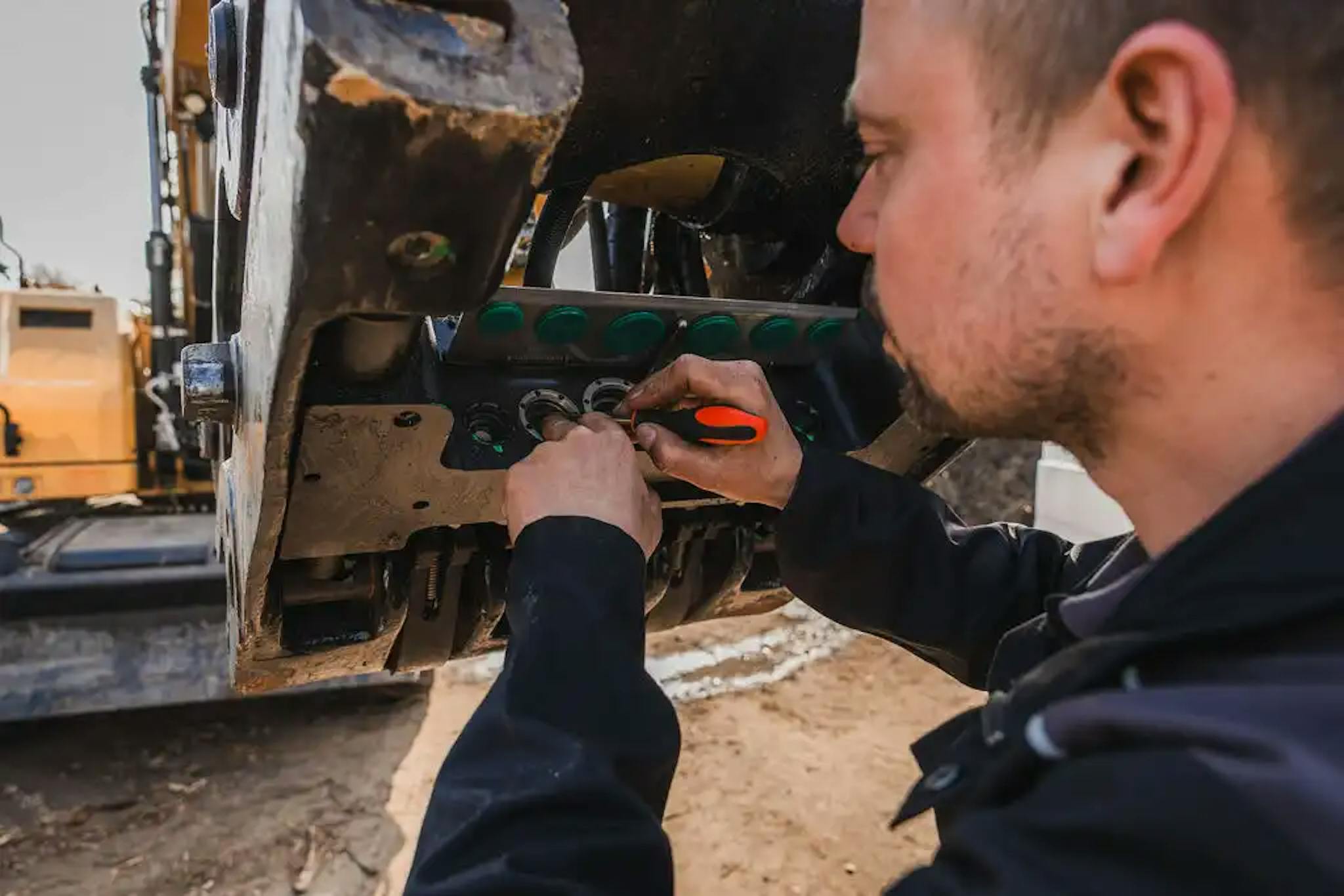 Service op locatie aan draaikantelstuk