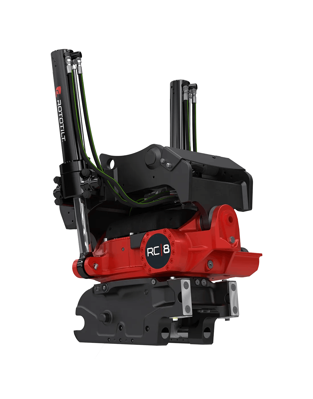 Rototilt draaikantelstuk