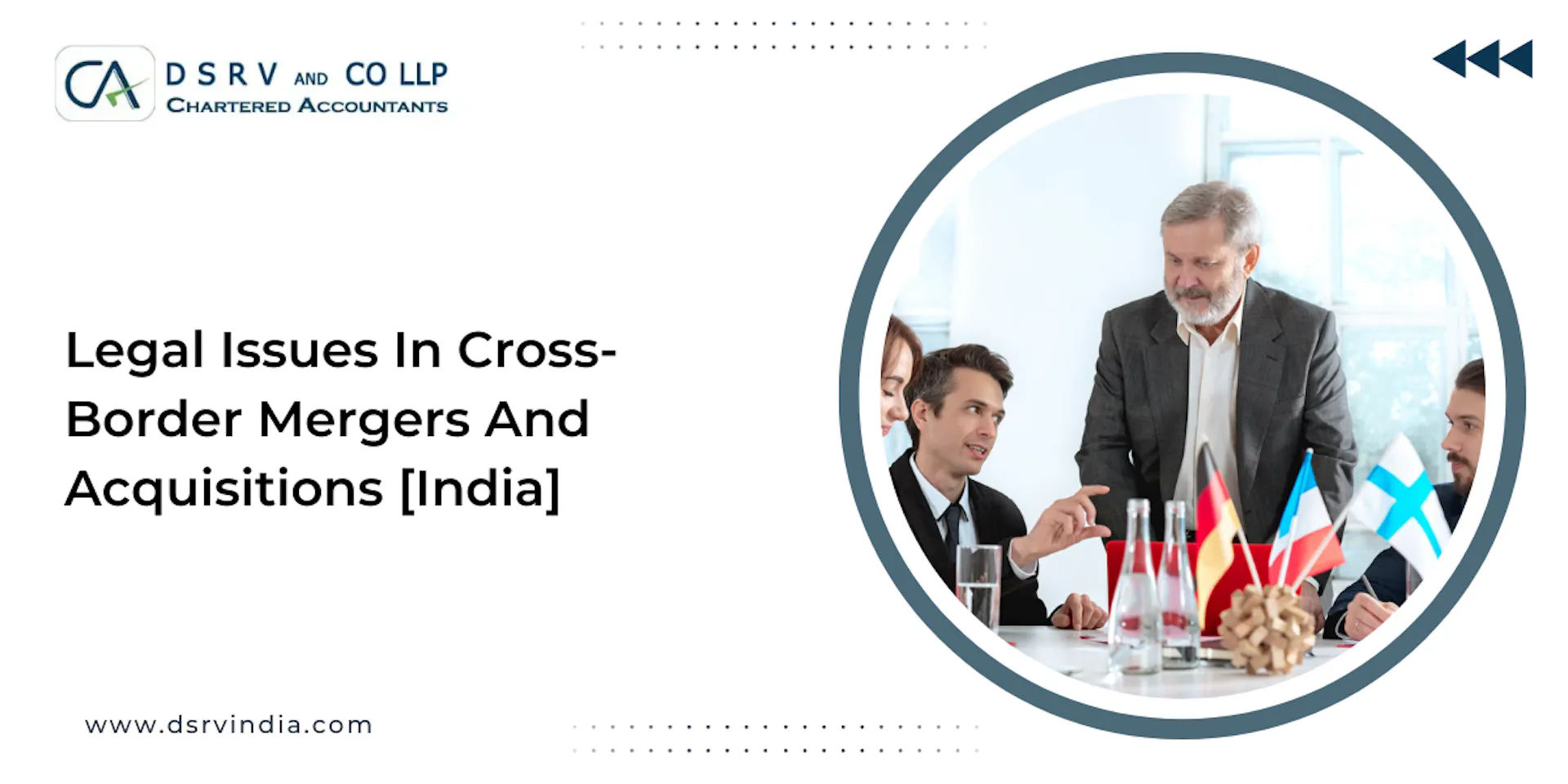A Beginner's Guide to Cross-Border Mergers and Acquisitions in India - blog poster