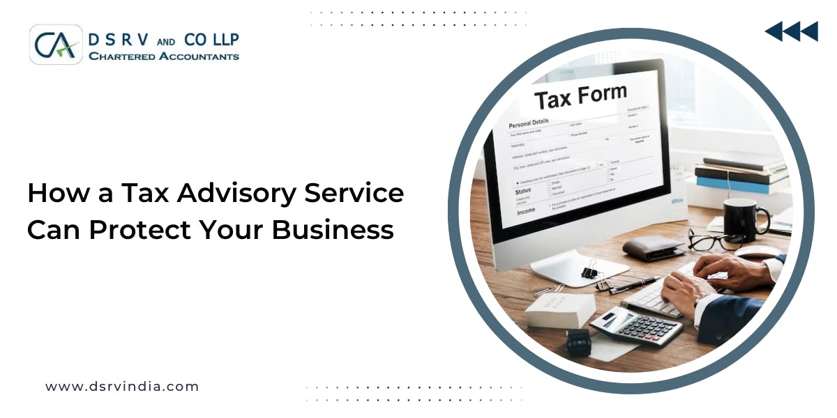 Safeguard Your Business With Tax Advisory Service: Blog Poster