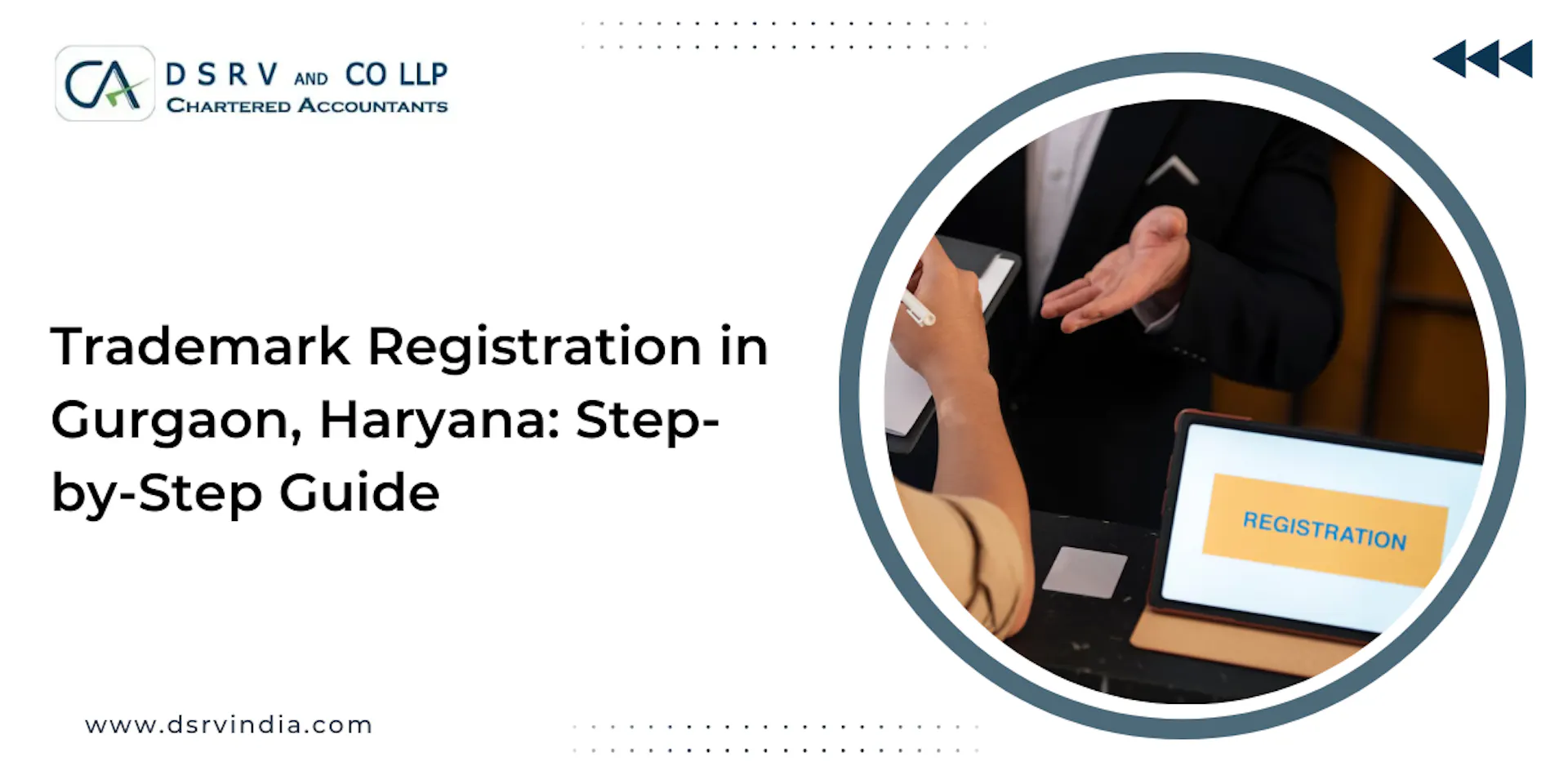 Trademark Registration in Gurgaon, Haryana Step-by-Step Guide - blog poster