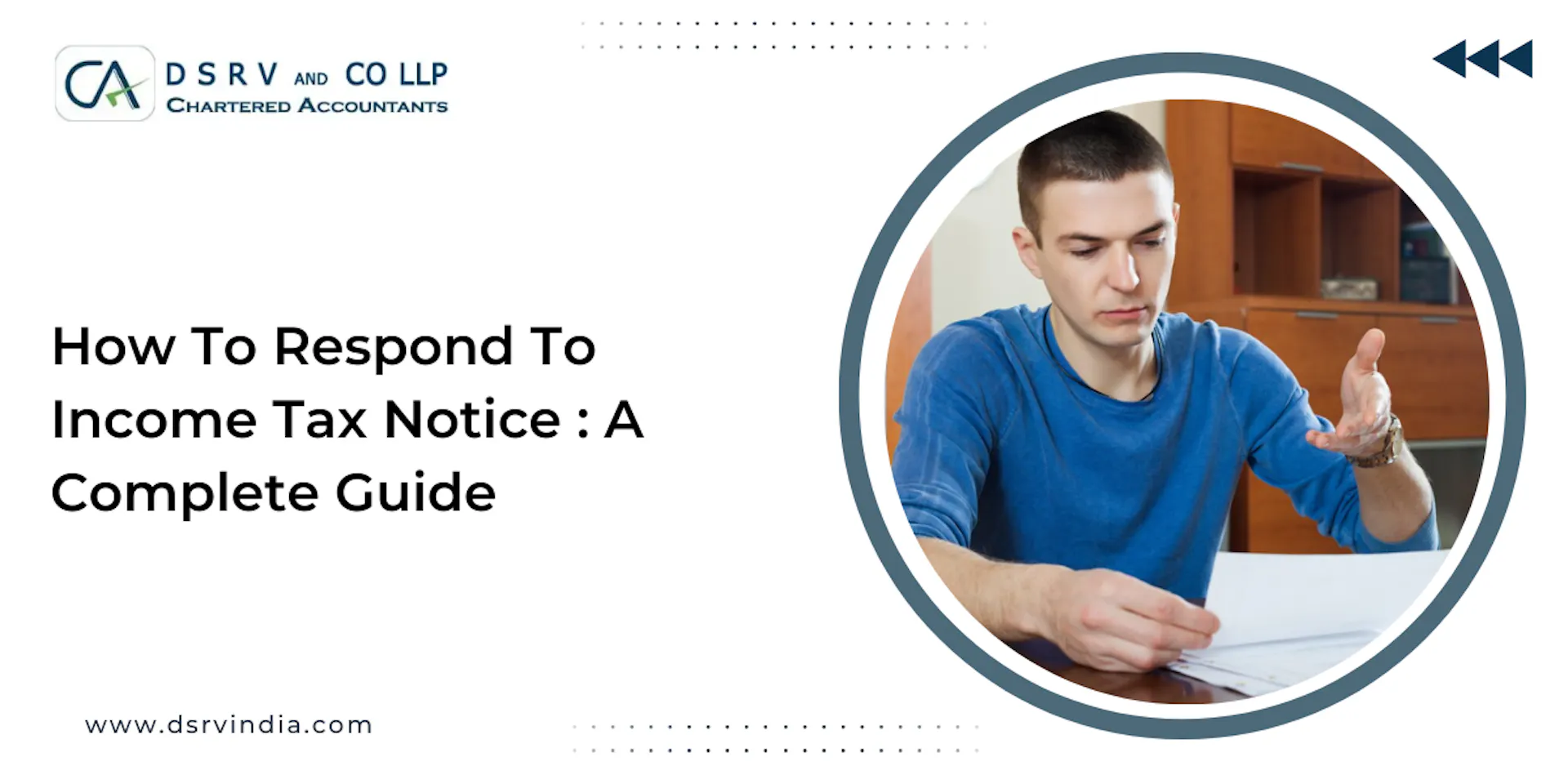 How To Respond To Income Tax Notice  A Complete Guide - blog poster