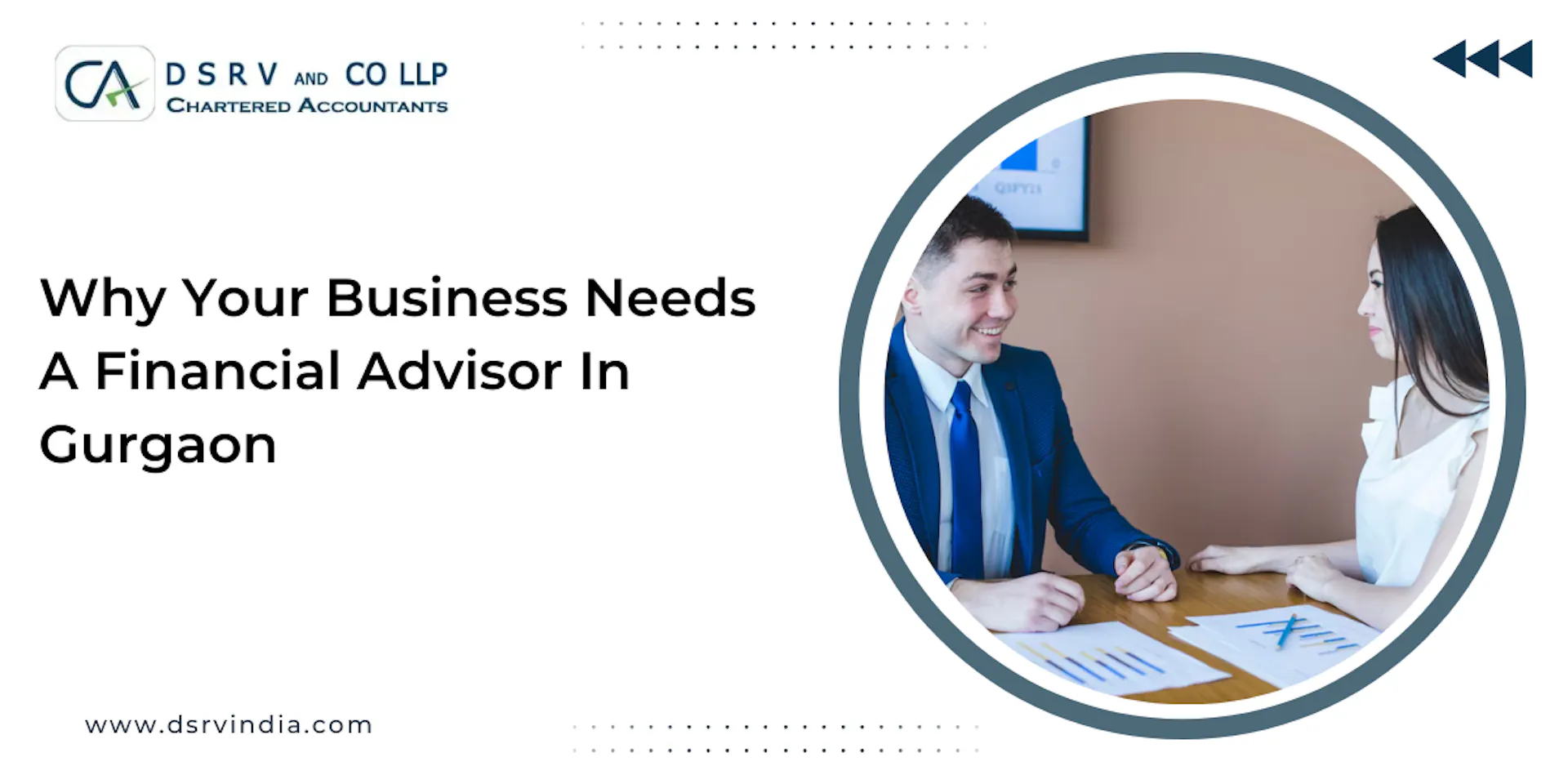 Why Your Business Needs A Financial Advisor In Gurgaon: Blog Poster