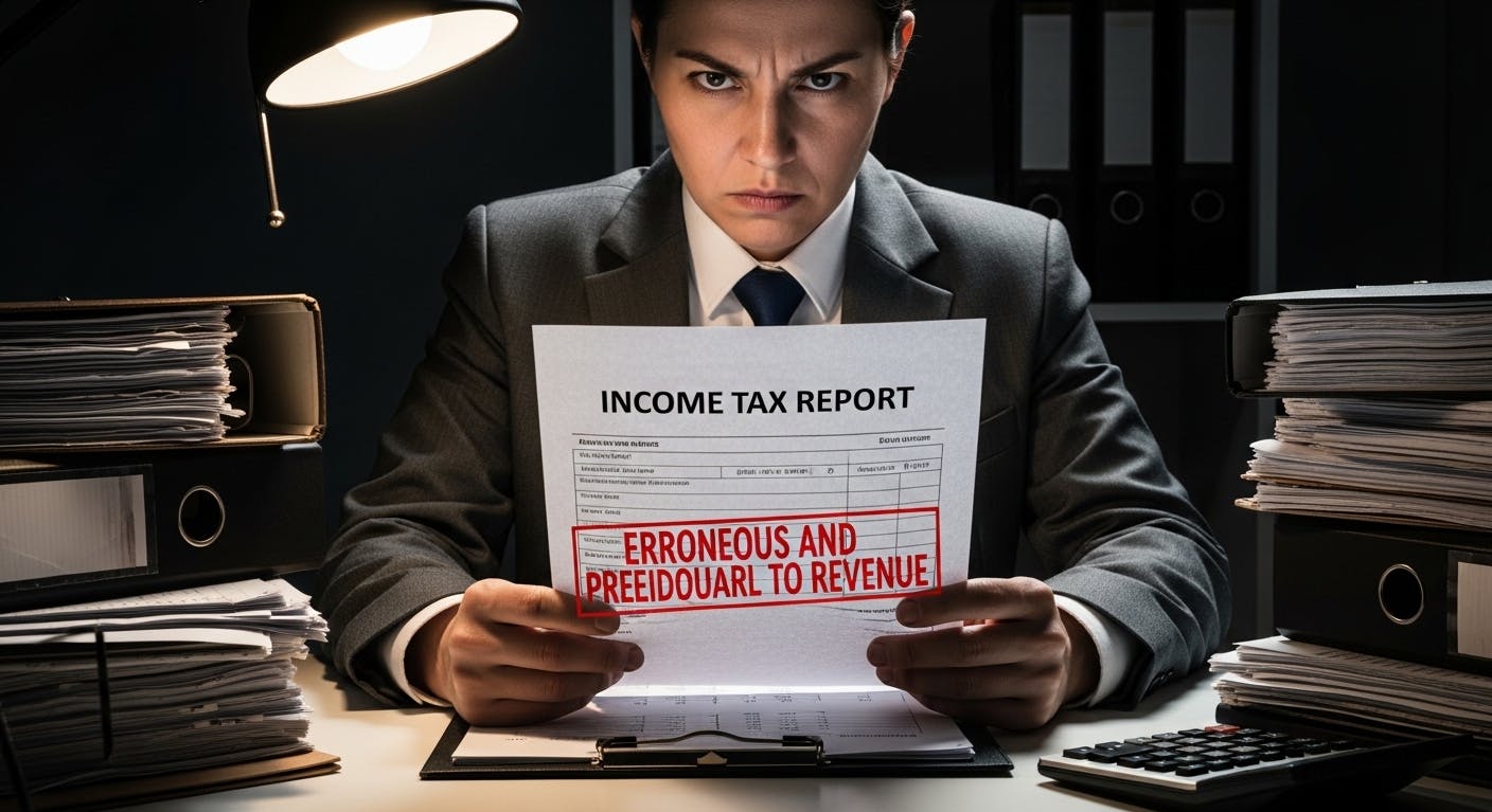 Erroneous and Prejudicial to Revenue