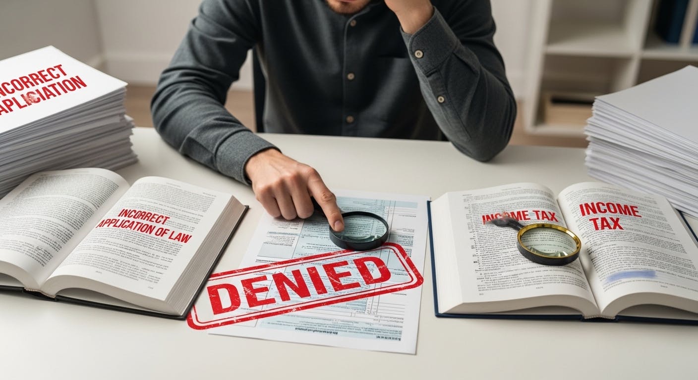 Incorrect Application of Law