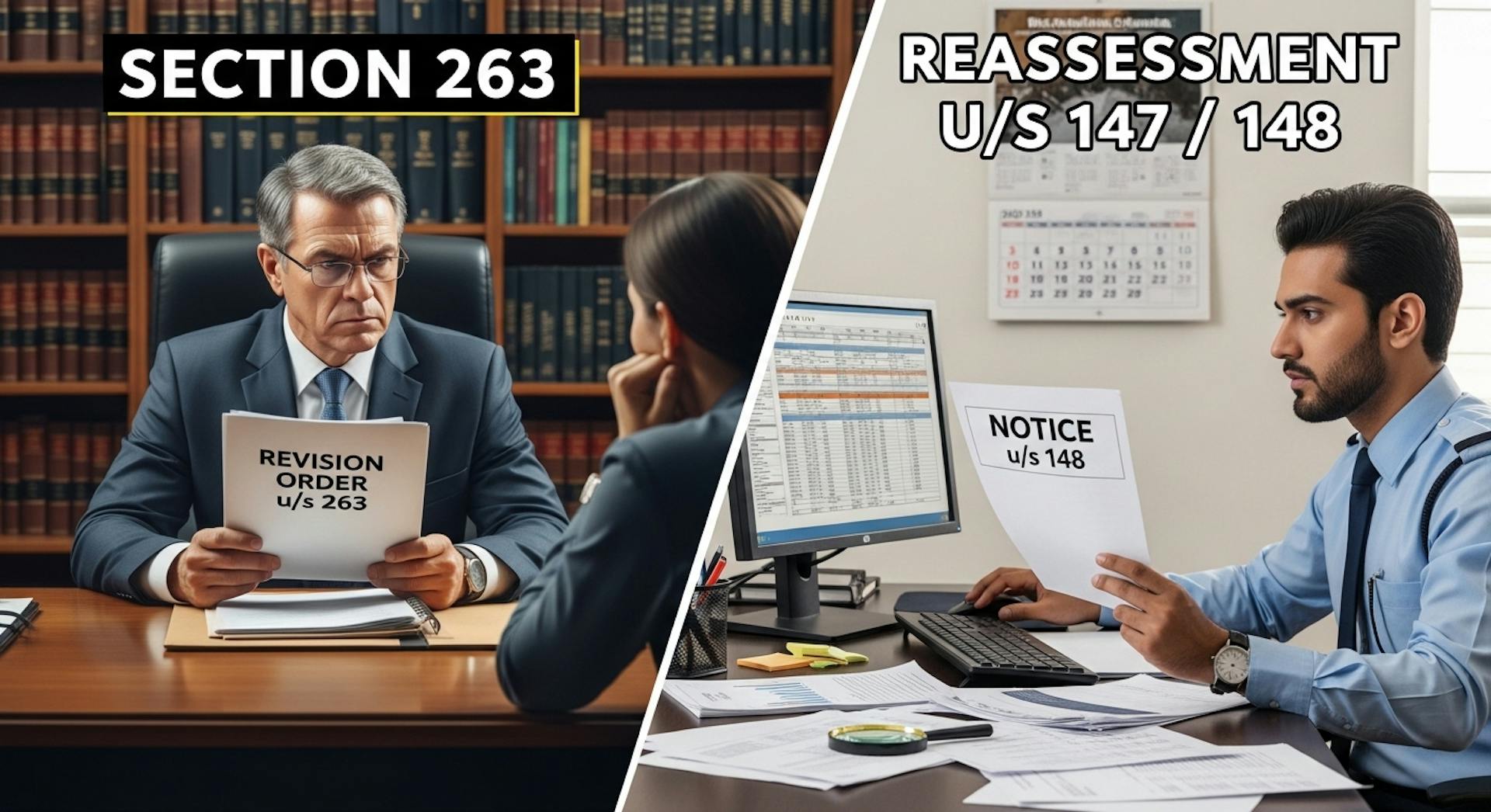 Section 263 and Reassessment under Sections 147 / 148