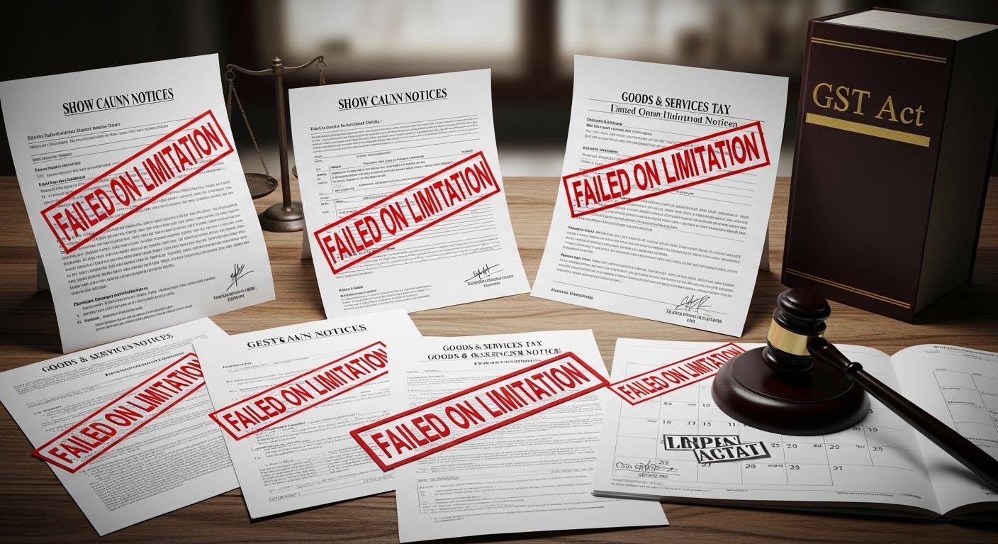 Common GST Notices That Fail on Limitation