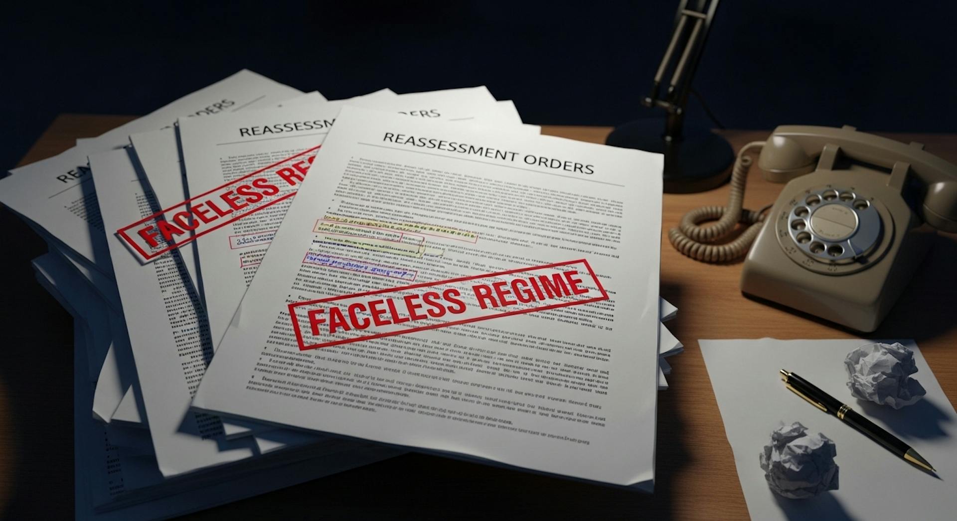 Reassessment Orders Under Faceless Regime