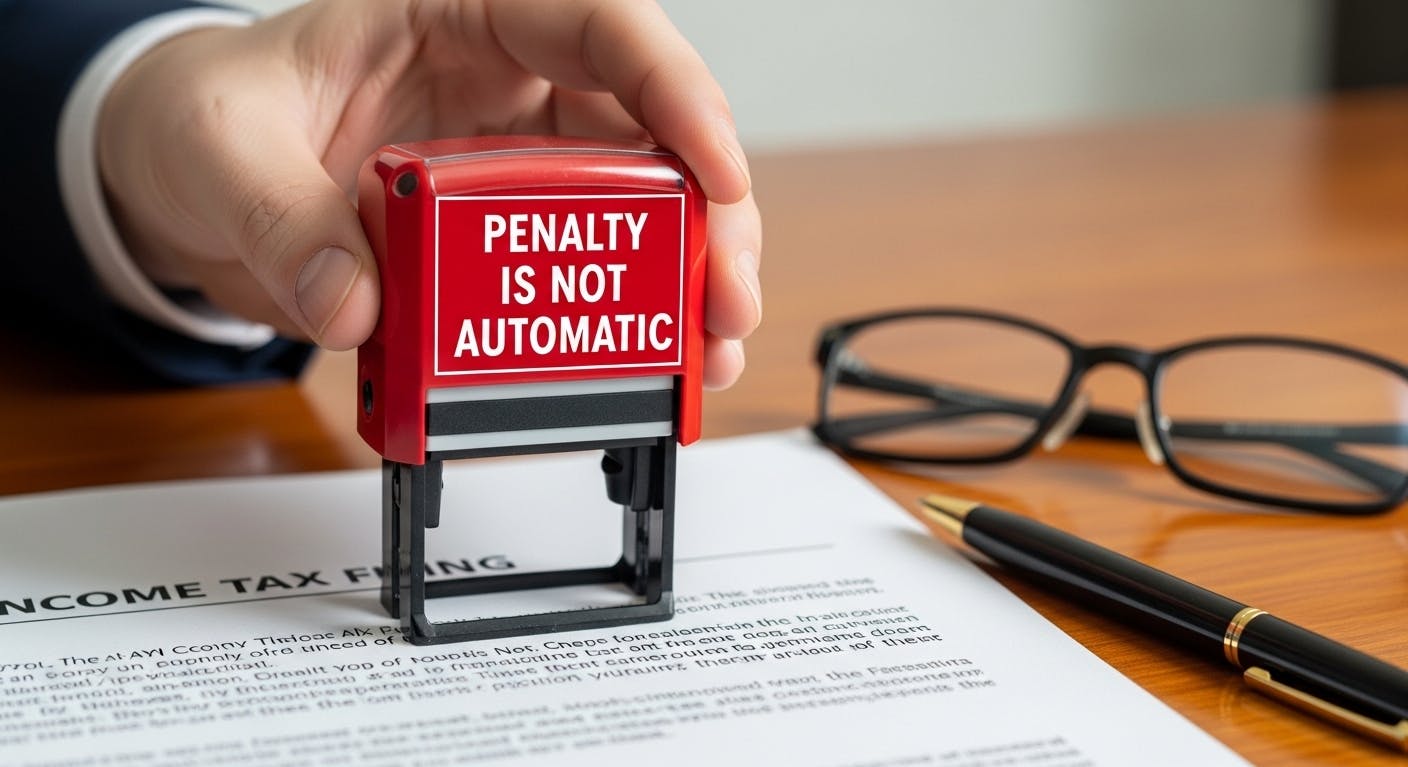 Penalty Is Not Automatic