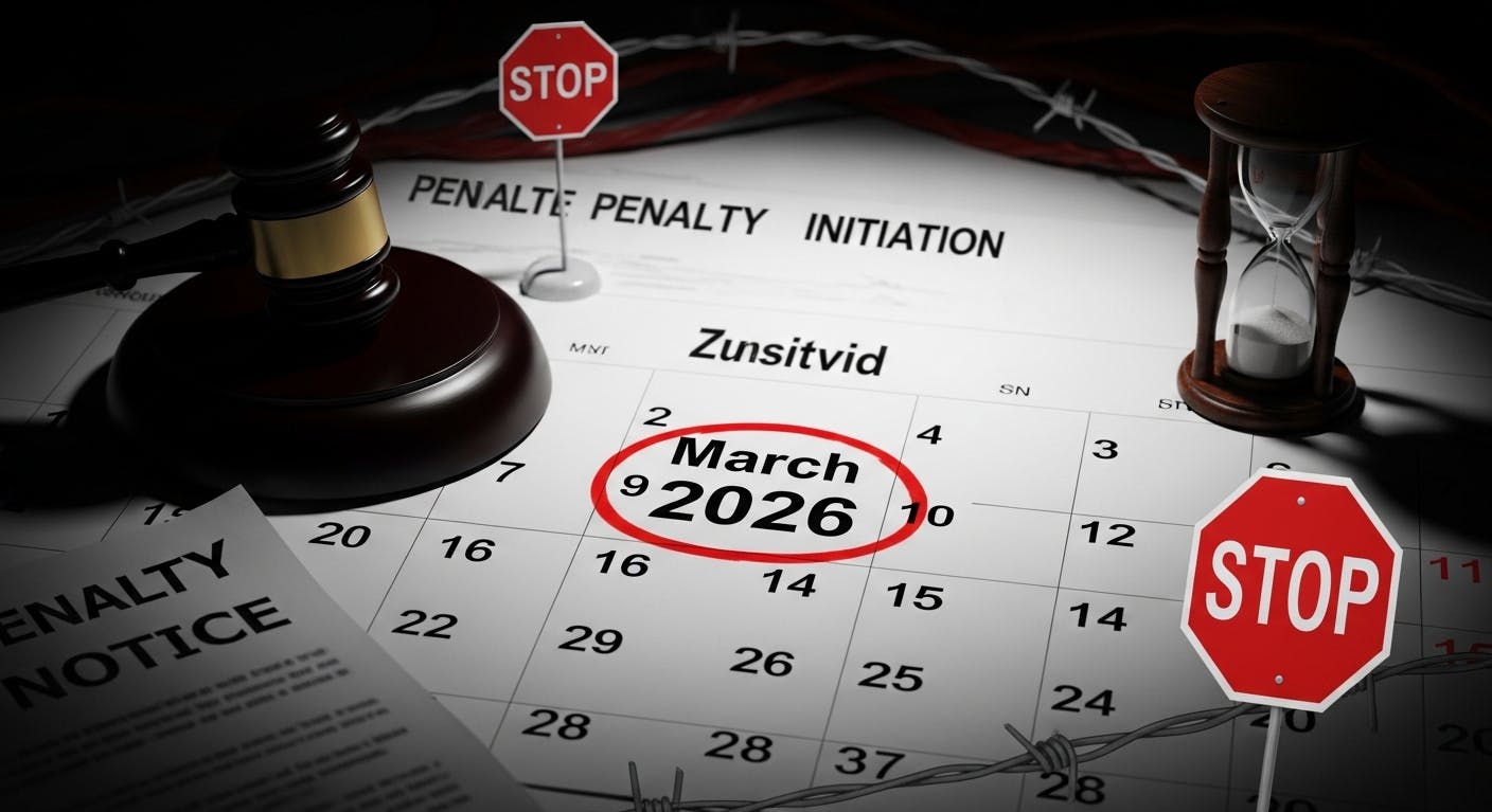 Why March 2026 Is Sensitive for Penalty Initiation