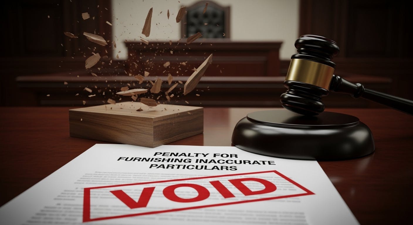 Penalty for Furnishing Inaccurate Particulars