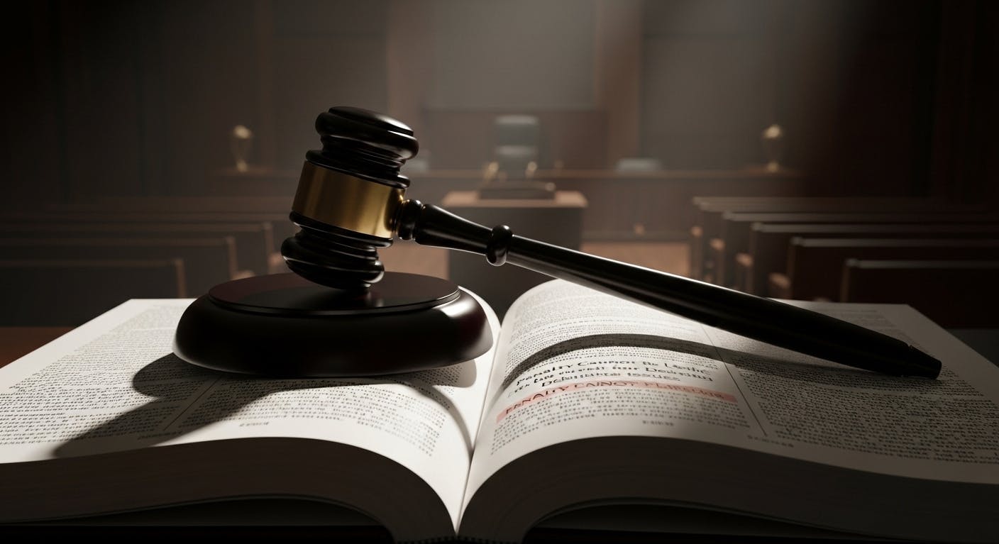 Penalty Cannot Be Levied for Debatable Issues