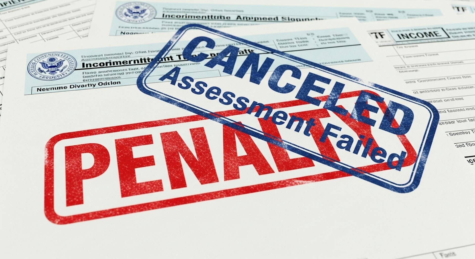Penalty Cannot Survive if Assessment Fails