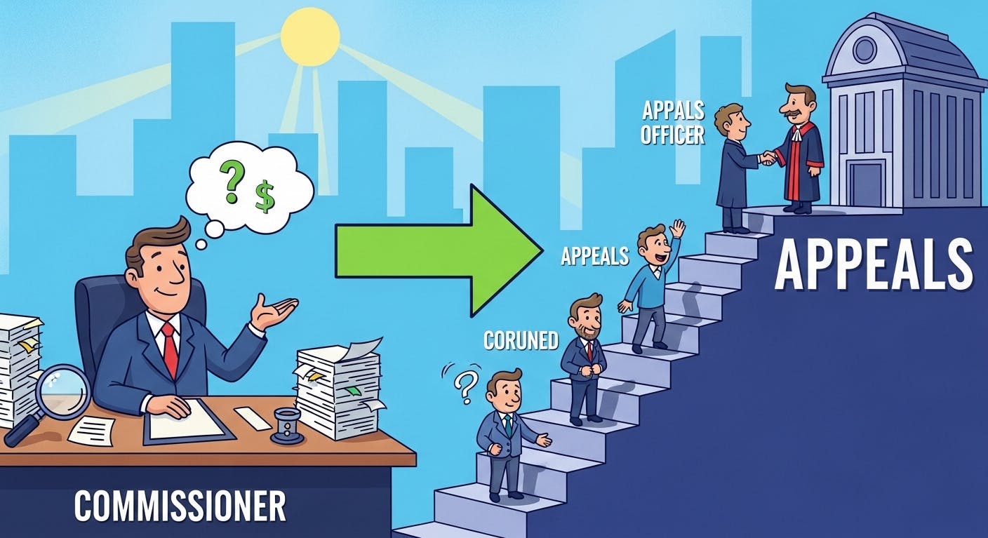 Role of the Commissioner and Appeals