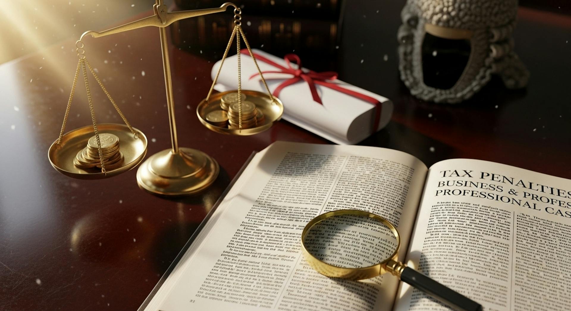 Penalty in Business and Professional Cases