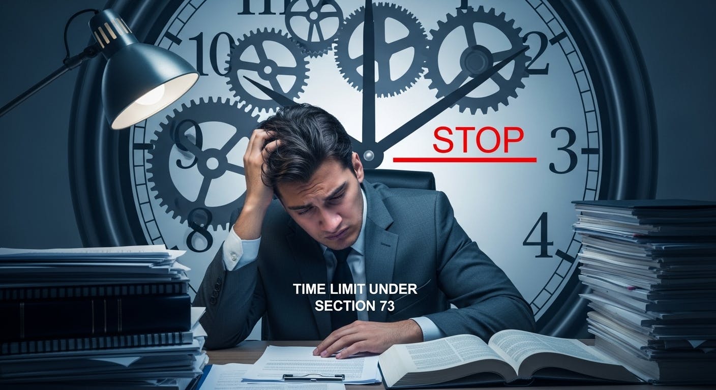 Time Limit Under Section 73
