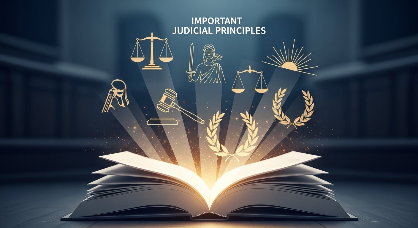 Important Judicial Principles Emerging