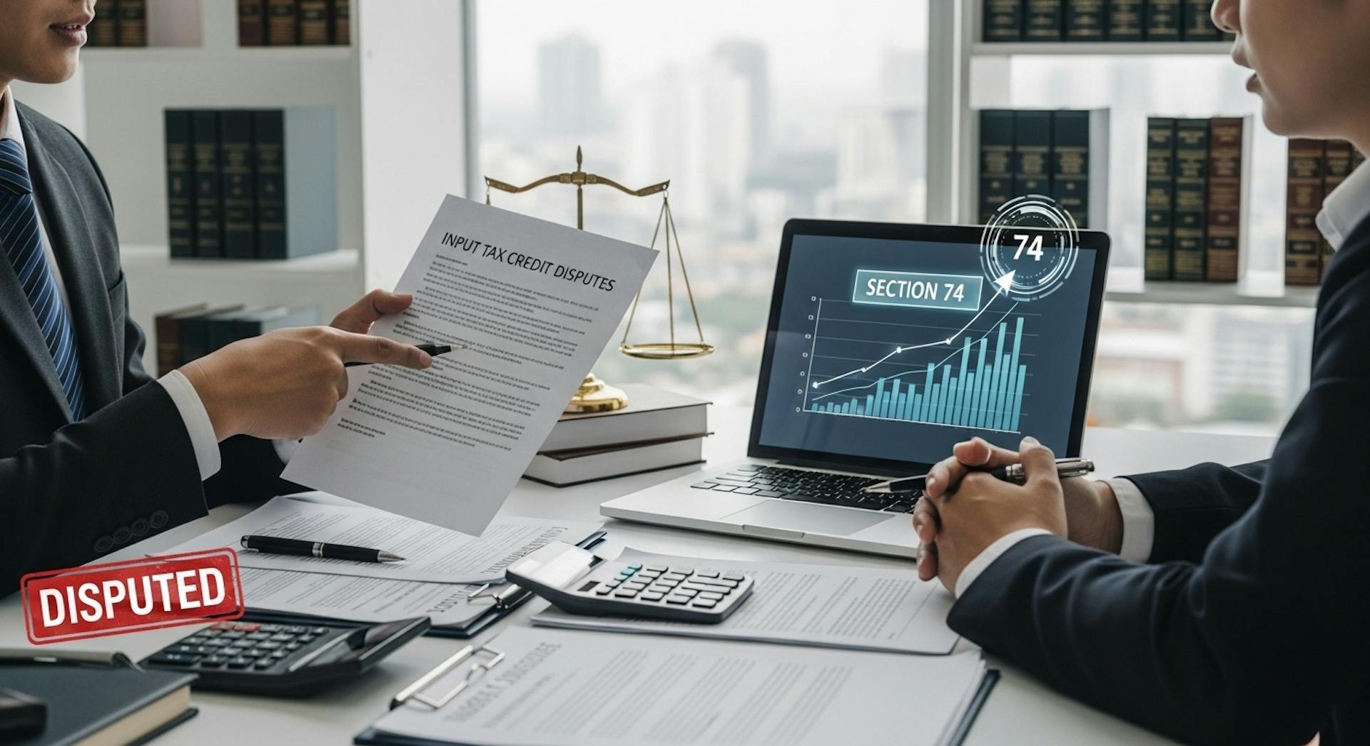 Input Tax Credit Disputes and Section 74